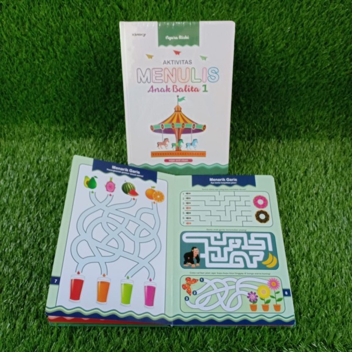 BUKU Aktivitas Menulis Anak Balita - Board Book