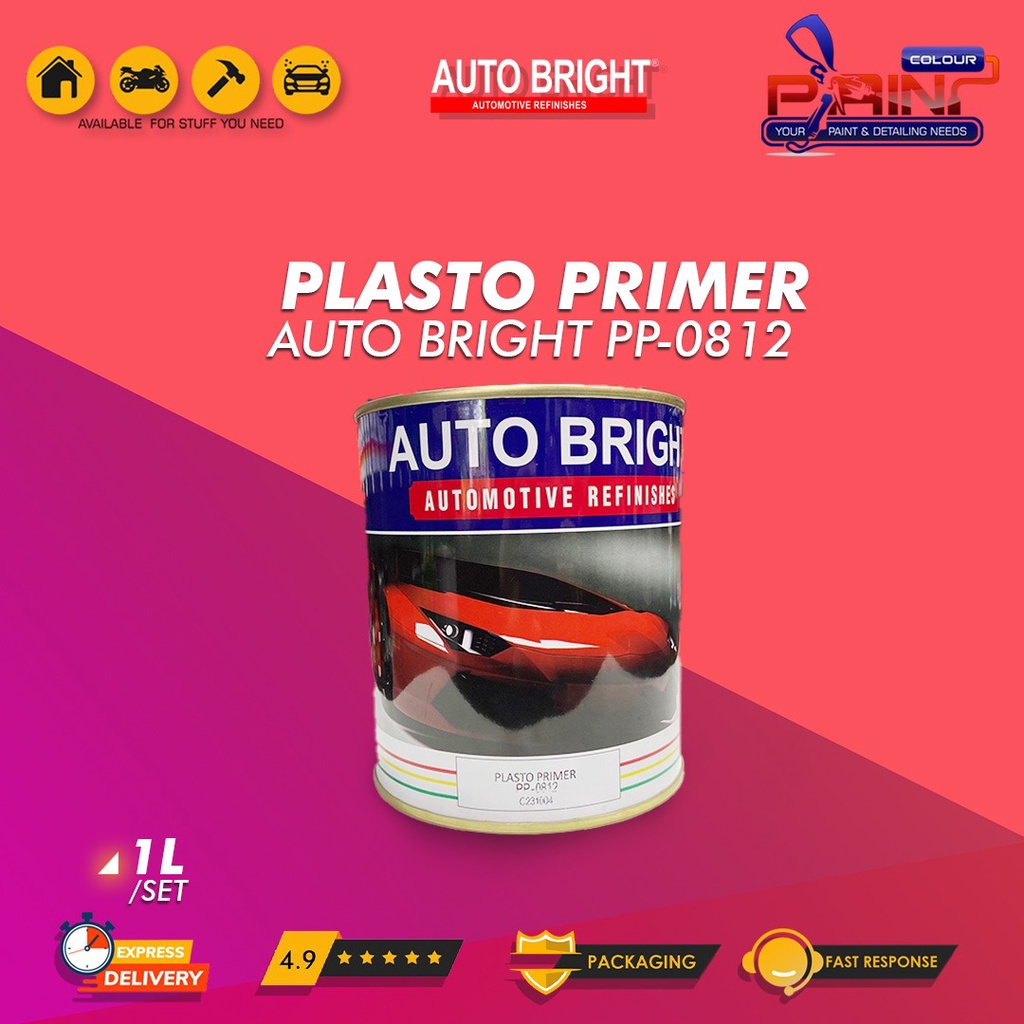 Epoxy Autobright PP Plasto Primer-Plastic Primer PP-0812 1kg