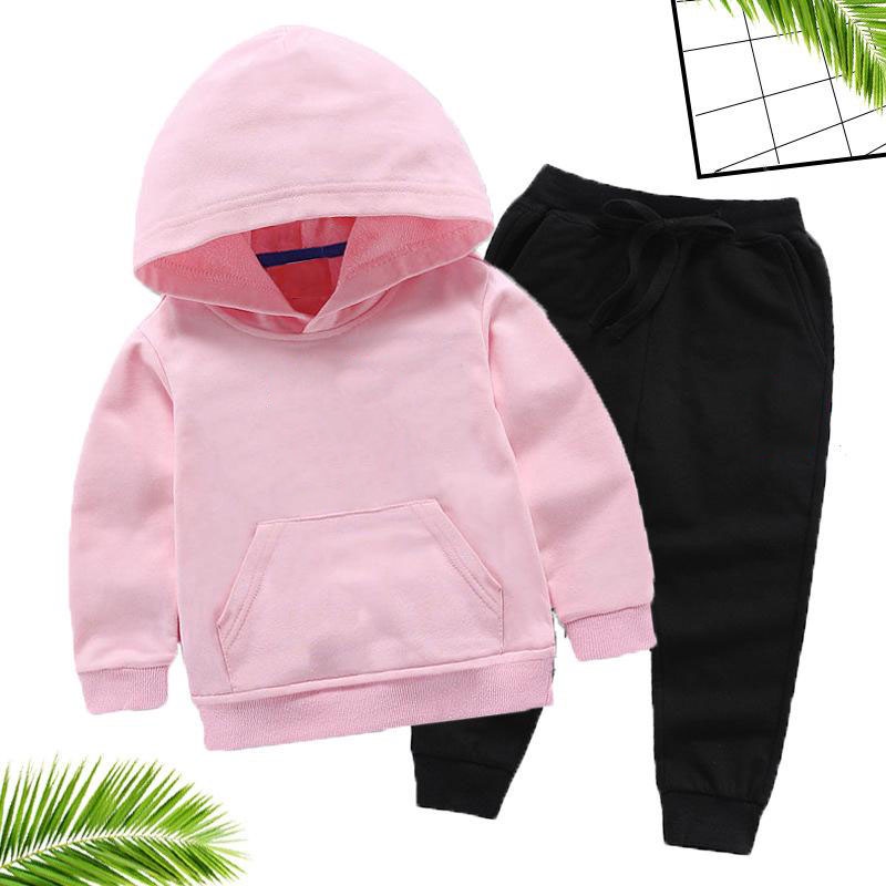 Bisa Bayar Di Tempat/ BS SETELAN OUTERWEAR HOODIE  ANAK ANAK POLOS REAL PICTURE