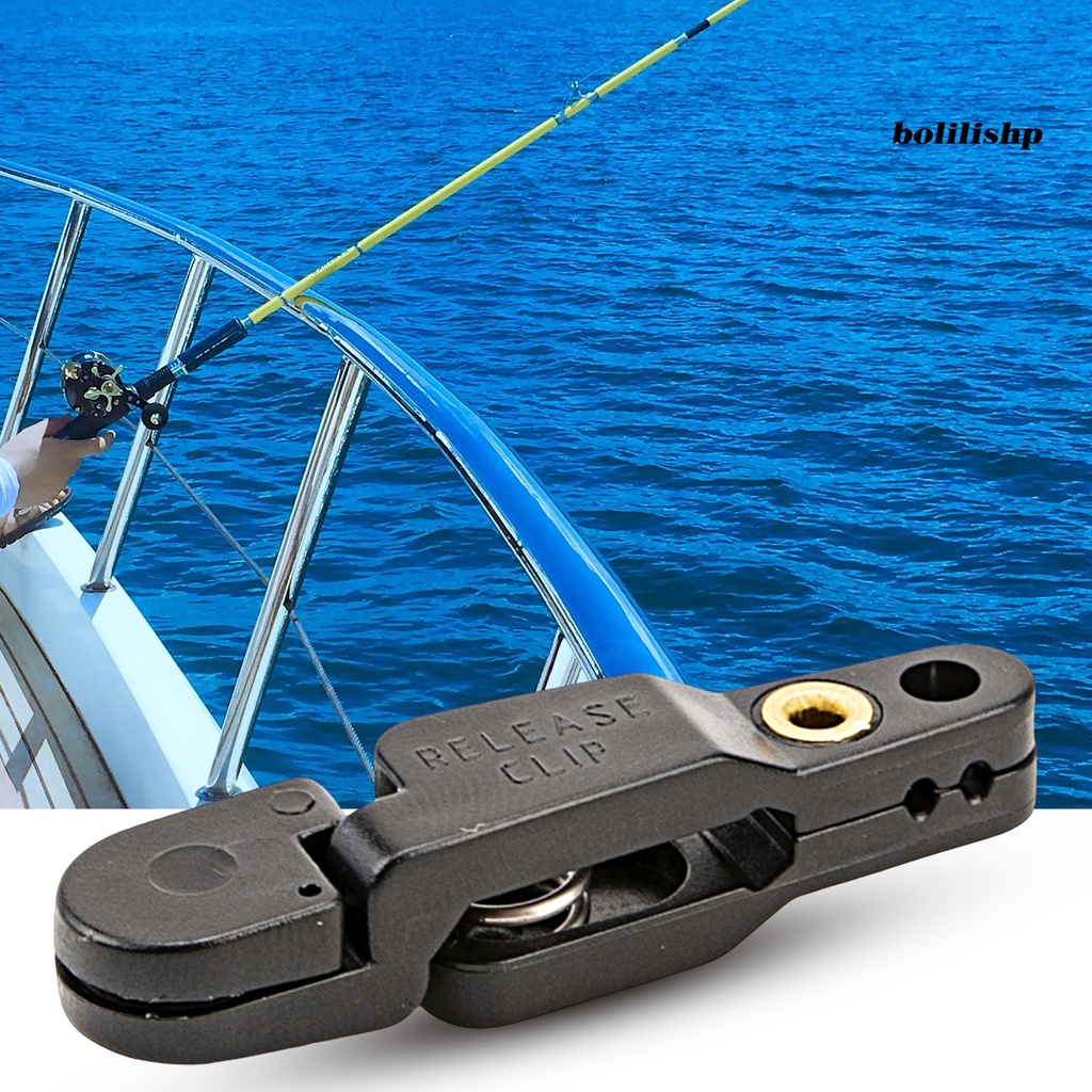 Bo-snap Release Clip Compact Quick Release Klip Pancing Troli Ketegangan Berat Bahan Plastik Untuk Memancing Offshore