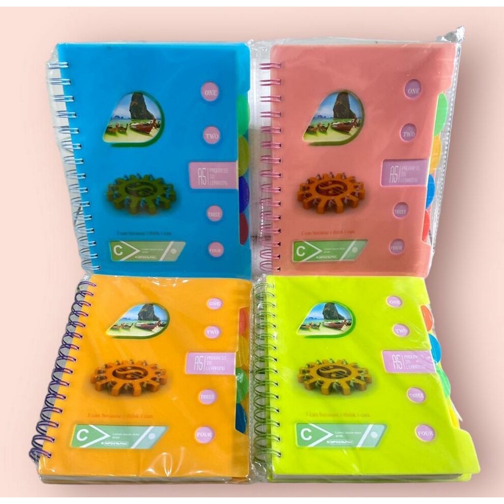 

Notebook Spiral Murah || Notebook Isi Banyak Halaman || Notebook Spiral Pembatas