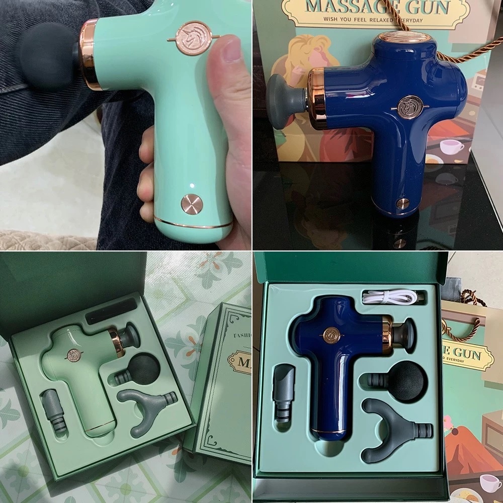 MG11 - Mini Portable Fascia Massage Gun - Alat Pijat Mini Revolusioner