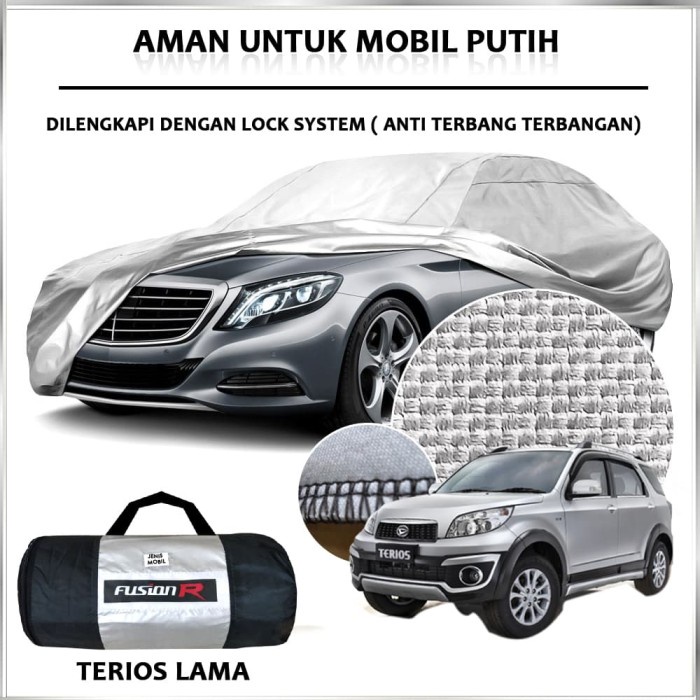 Cover Sarung Mobil TERIOS FUSION R Mobil Putih