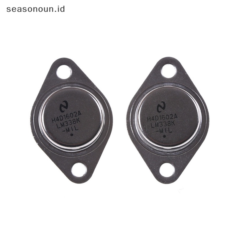 Seasonoun 2pcs Baru LM338K LM338 Regulator Tegangan Adjustable.