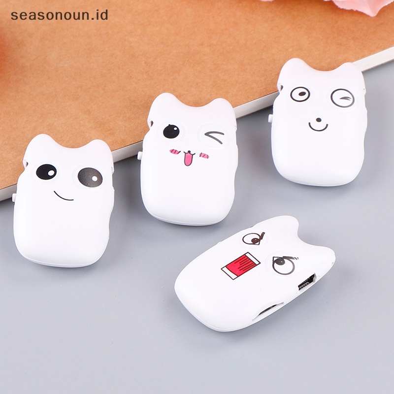 Seasonoun 1Pc Kartun fashionable mini mp3 player Hadiah Pemutar Musik Lucu.