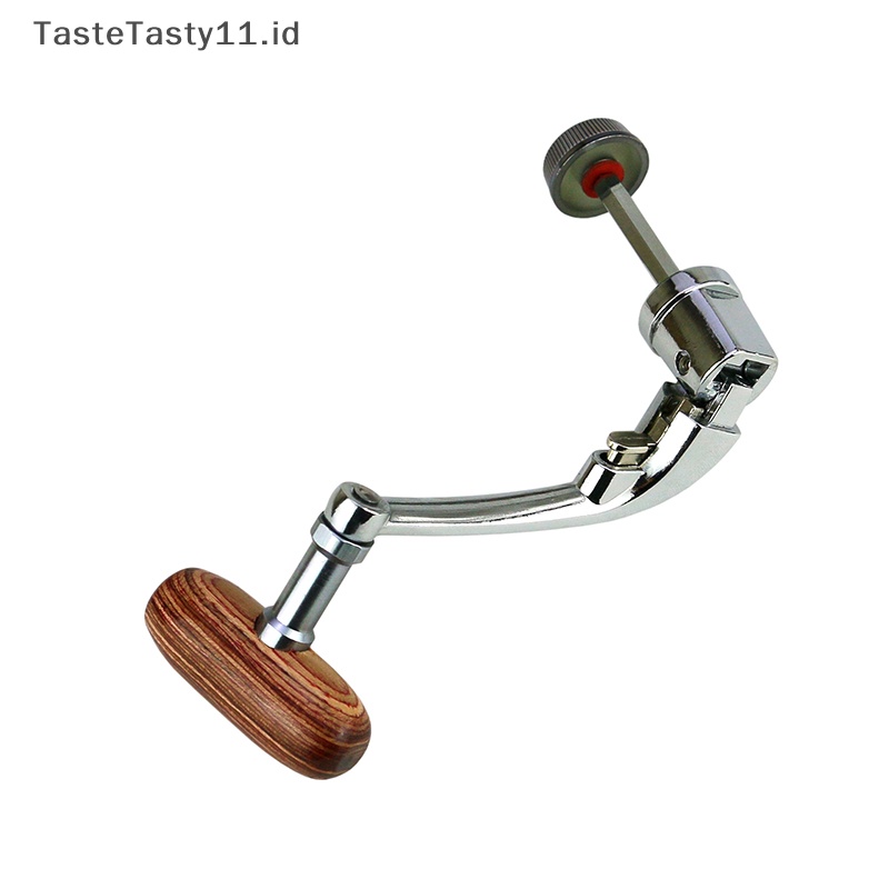 Tastetasty Stabil Saklar Tahan Lama Kiri Kanan Aksesoris Lipat Rocker Handle Gulungan Pancing Metal Shaker Fishing Reel Rocker.