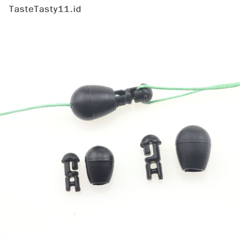 Tastetasty 20butir Quick Change Carp End Tackle Method Fishing Tool Connector Ikan.
