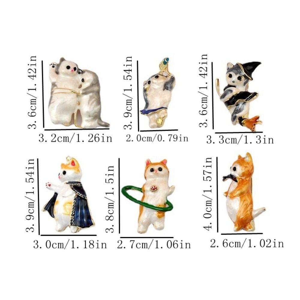 Mxbeauty Enamel Lencana Manusia Hidup Perhiasan Kepribadian Indah Kartun Paduan Lapel Hewan Pin
