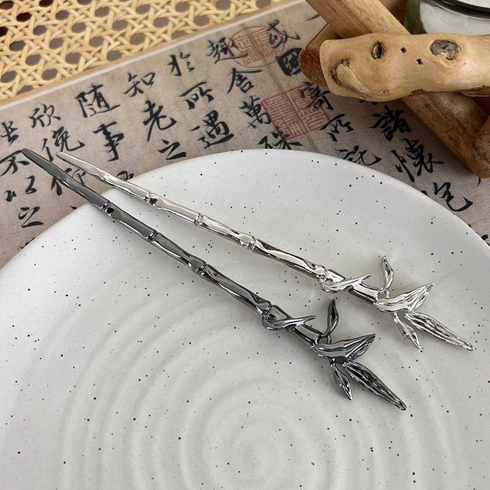 Tongkat Rambut Cabang Agustina Simple Vintage Untuk Anak Perempuan Rumbai Kepang Jepit Rambut Hairstyle Tools Chinese Hair Fork