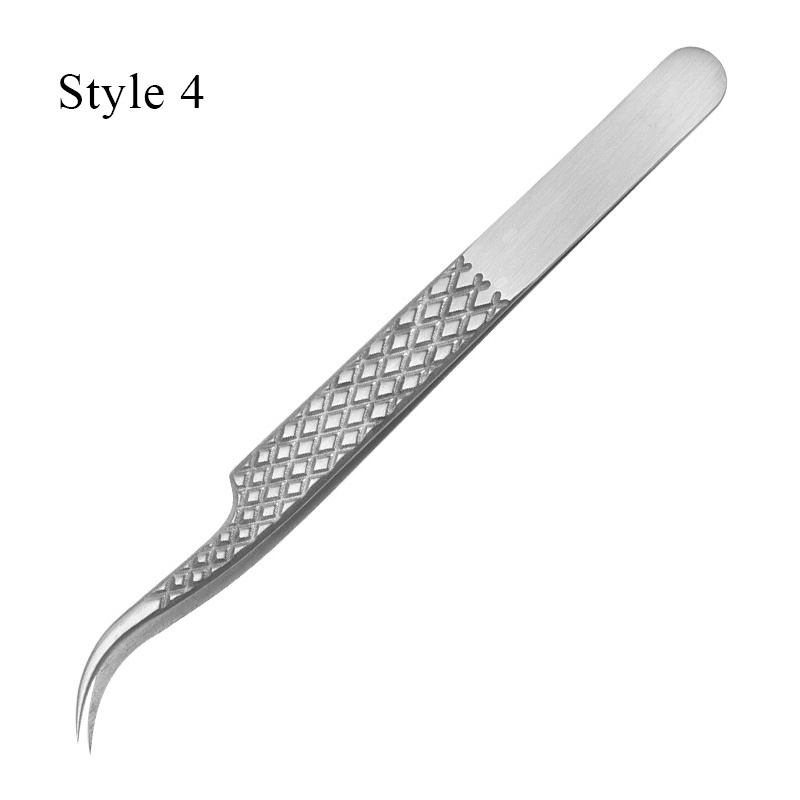 Pinset Bulu Mata Stainless Presisi Tinggi Stabil Pinset Elastisitas Tinggi Alat Okulasi Bulu Mata Nyaman Tahan Lama Alat Bulu Mata