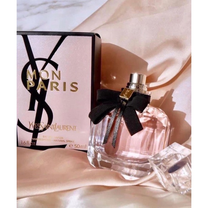 parfum wanita original YSL Mon Paris EDP 90 ml box + sealed