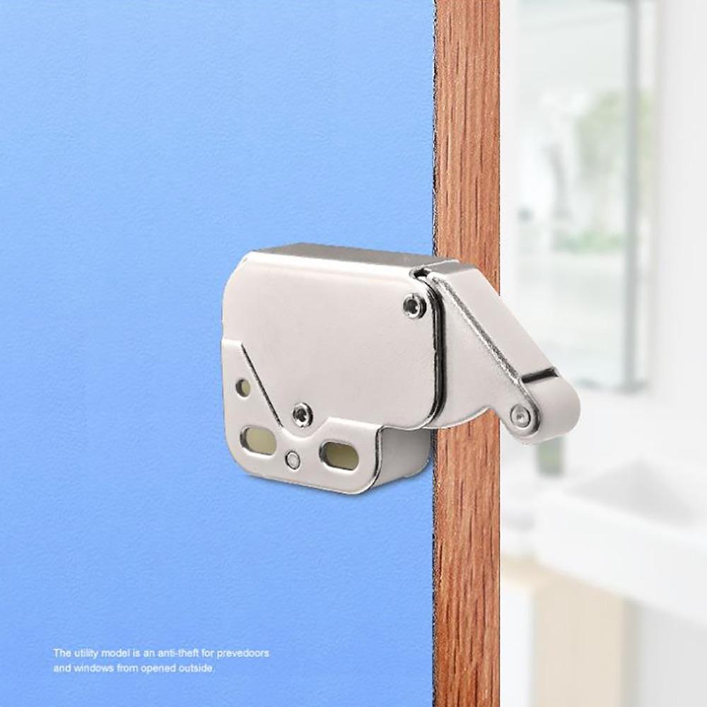 Nickolas1 Door Stopper Hardware Invisible Rebound Device Lemari Kunci Sendiri Gesper Pengunci Pintu