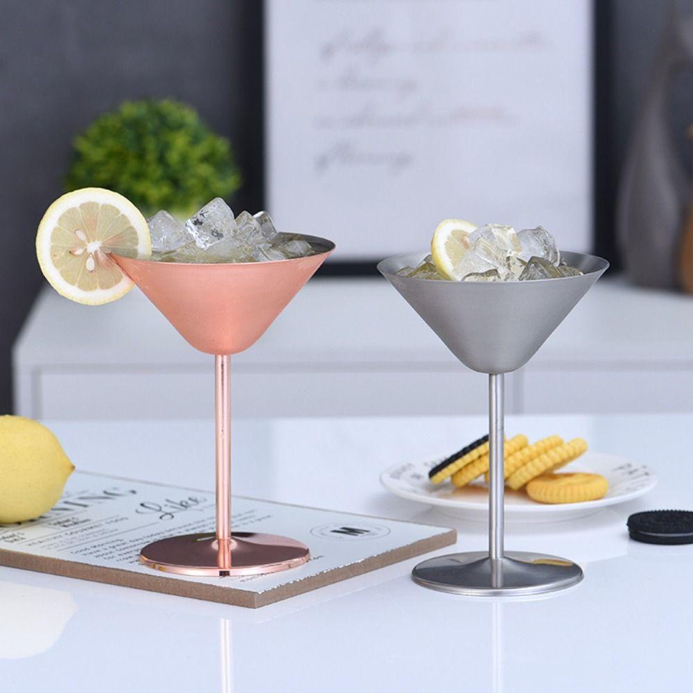 [Elegan] Martini Goblet Multi Fungsi Tahan Lama Drinkware Cocktail Champagne Beverage Goblet