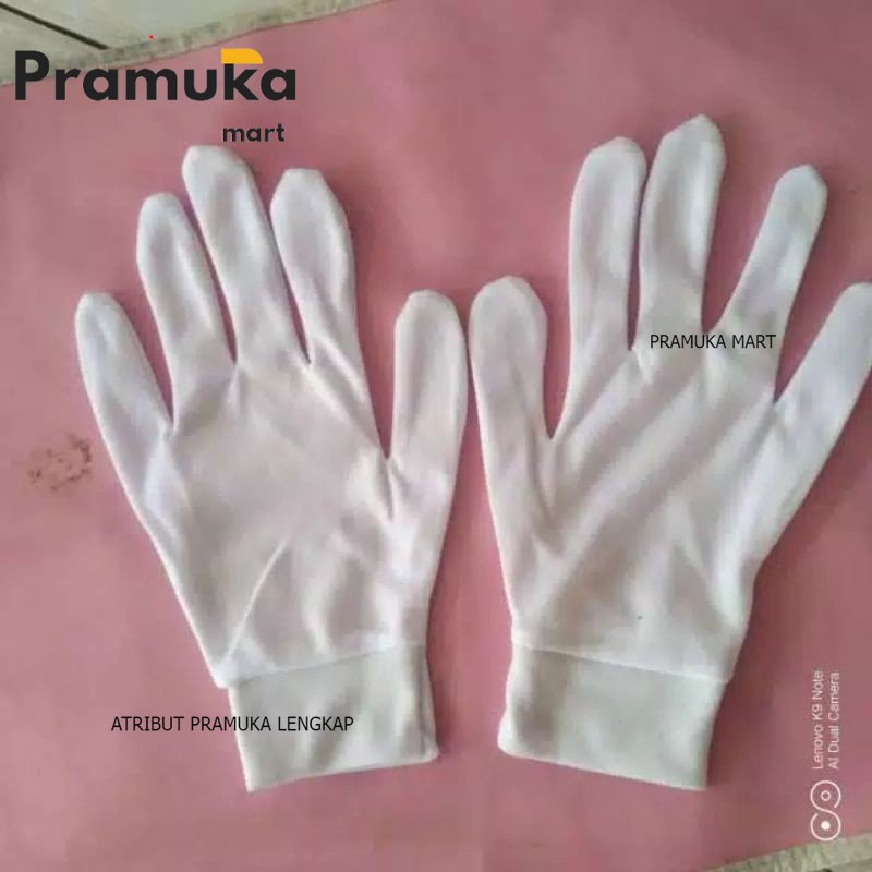 Atribut Sarung Tangan paskibraka wisuda wedding Jawa Tengah COD