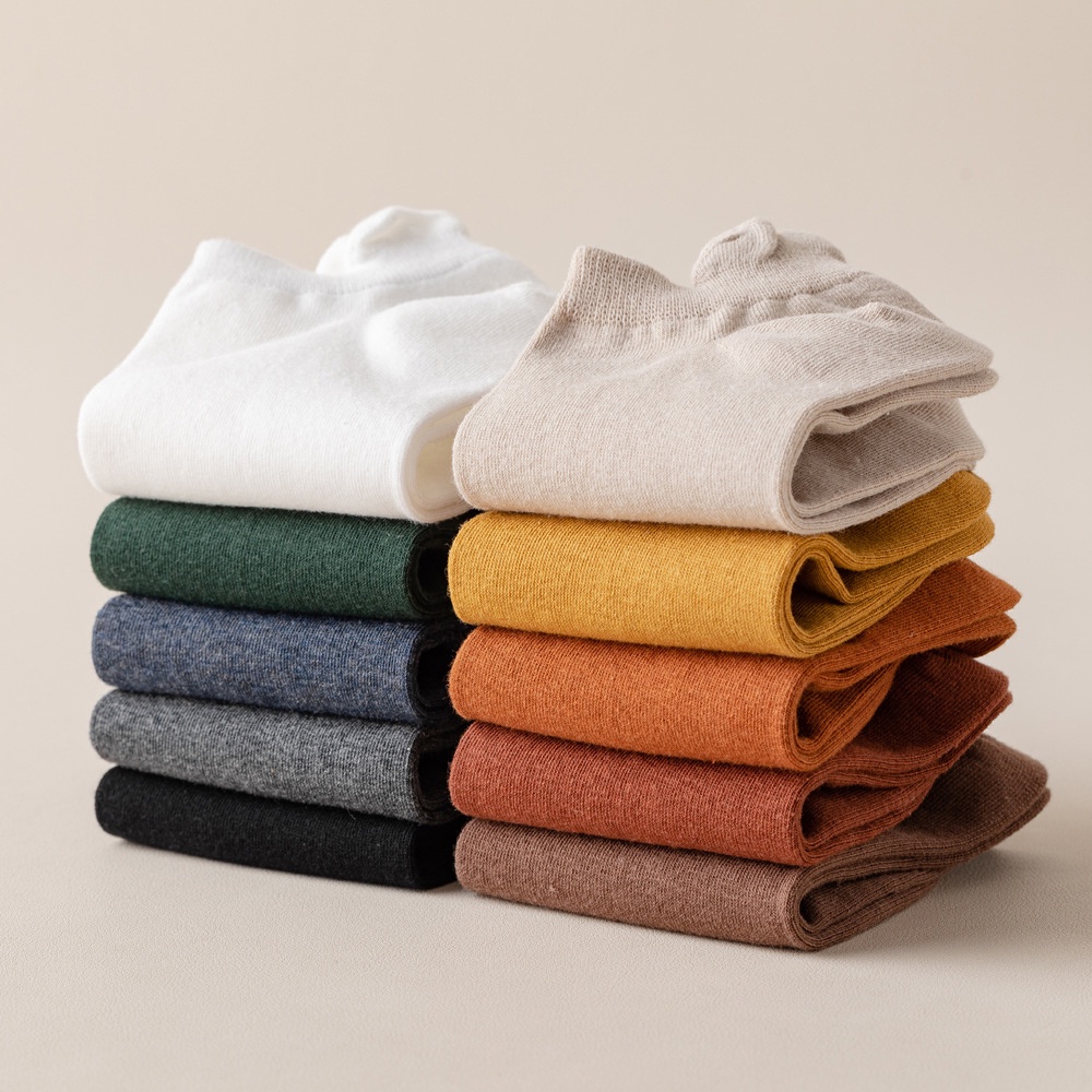 POKY - D2024 Kaos Kaki Polos Ankle Socks / Kaos Kaki Pendek Pria K5619 / Ankle Socks / Kaki Unisex Casual Kerja / Kaos Kaki Pendek Semata Kaki