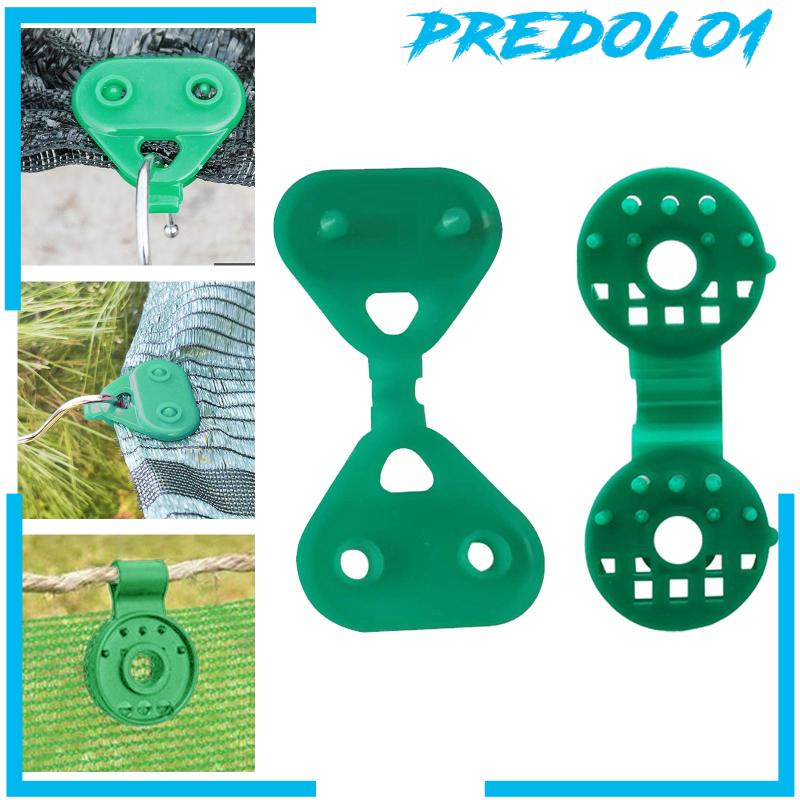 [Predolo1] 20pcs Klip Kain Peneduh Kerai Jaring Klip Untuk Rumah Kaca Taman Pertanian