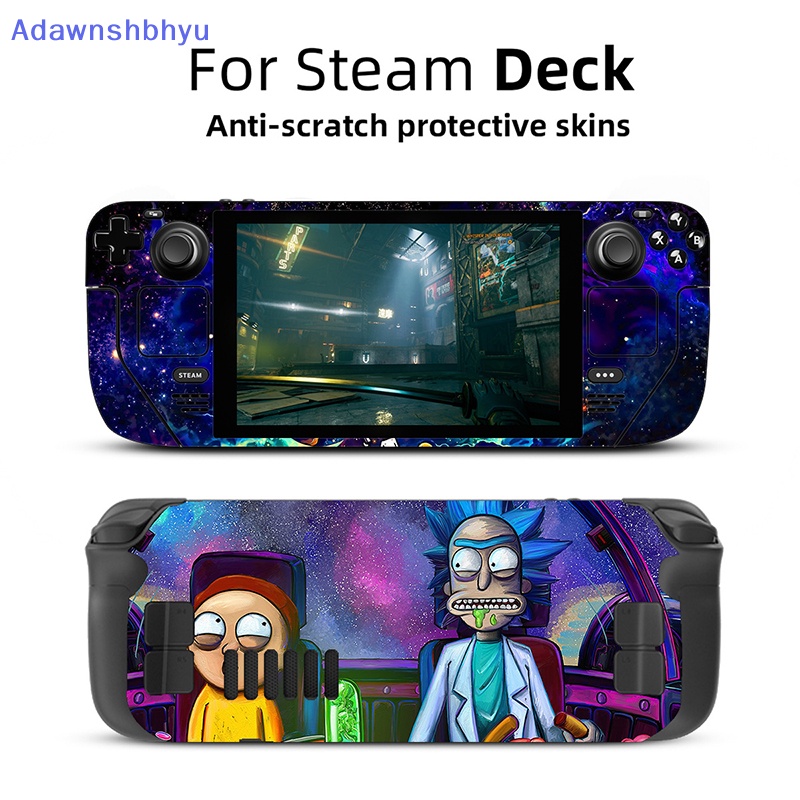 Adhyu Cocok Untuk Steam Deck Game Console Stiker Pelindung Kulit Decal Stiker Cover Case Untuk Valve Console Premium Stickers ID
