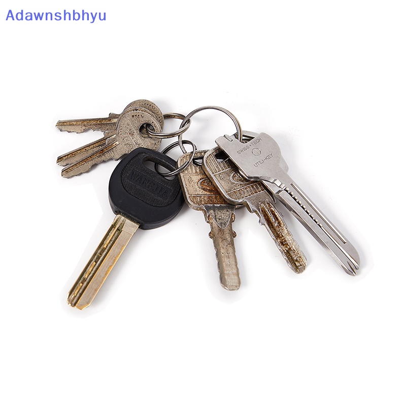 Adhyu 6in1 Multi Pocket Keytool Carabiner Gantungan Kunci Serbaguna Gadget Clip Gear ID