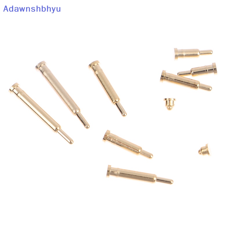 Adhyu 10Pcs Konektor Pogo Pin Pogopin Spring Loaded Contact SMD PCB 1.8 6 8 10 13 MM Test Prob ID