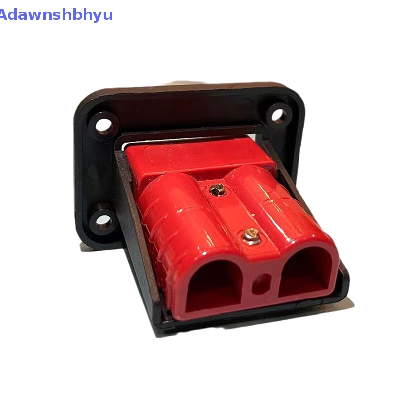 Adhyu Kompatibel Dengan Anderson Plug Flush Moung Panel Cover Untuk Caravan 50A 600V Kapal Plastik Socket Panel Parts ID