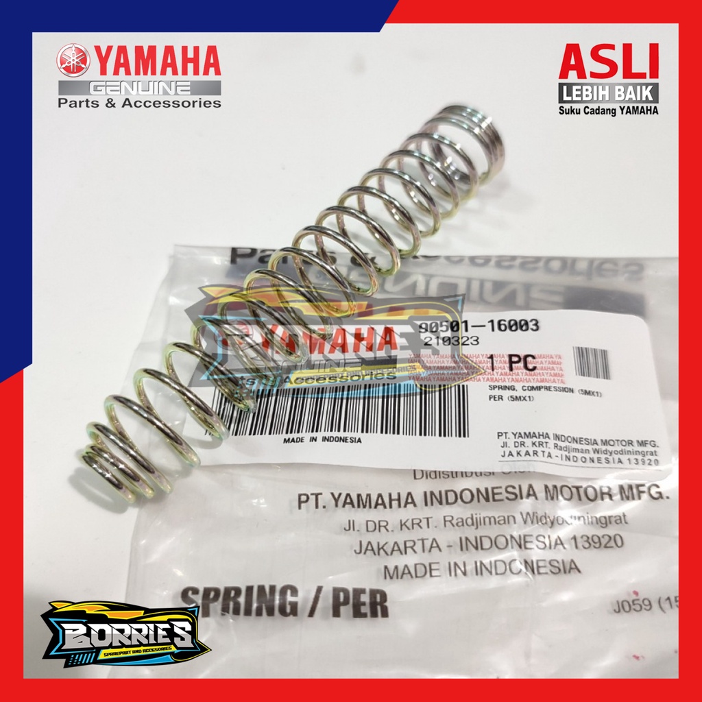 SPRING PER KABEL REM BELAKANG NOUVO Z LELE MIO SPORTY SMILE SOUL FINO LEXAM AEROX 125 90501-16003