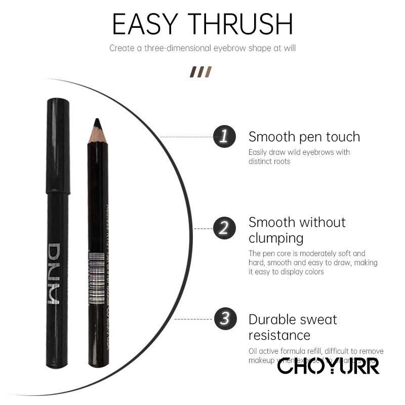 【COD】DNM Eyebrow Pencil Waterproof Long Lasting Eyebrow Pensil Anti Air -CH