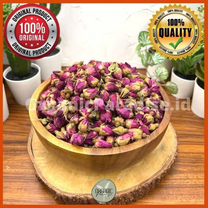 

Teh Bunga Mawar Rose / Rose Buds Tea Premium 50 gram