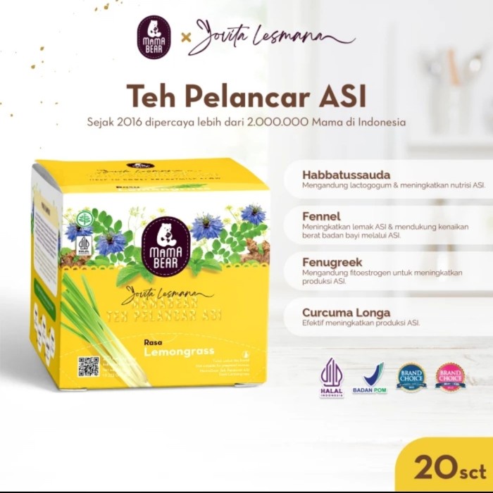 MamaBear Teh Pelancar Asi 60GR / Asi Booster / Booster Asi