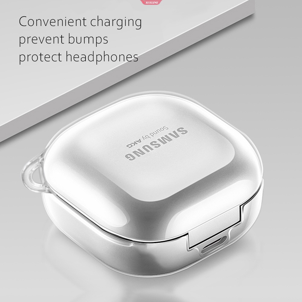Untuk Samsung Galaxy Buds Live Headset Case Transparan Nirkabel Earphone Penutup Pelindung Portable Tahan Air Penutup Headphone [ZXL]