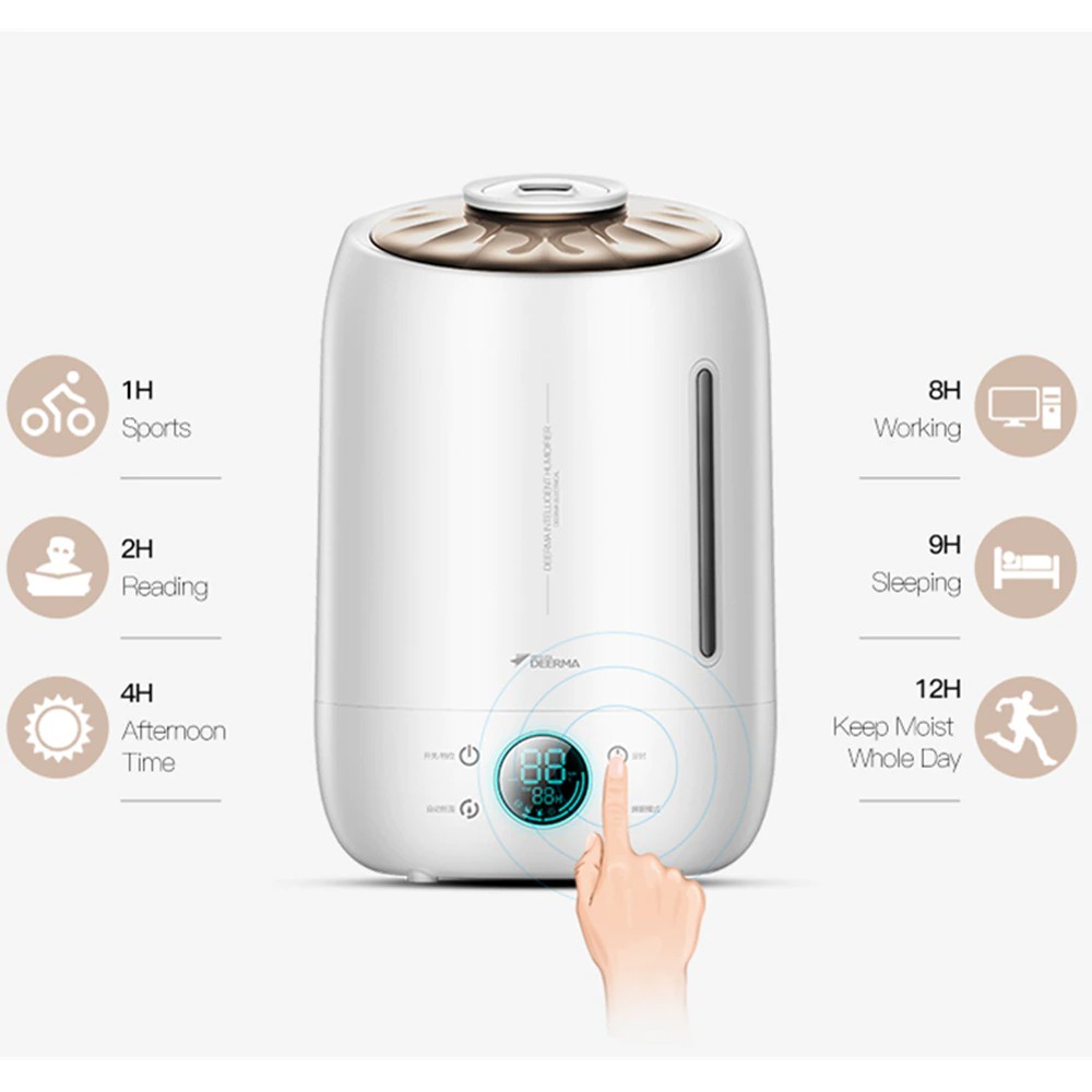 Air Humidifier Ultrasonic 5L Touch Screen - DEM-F500