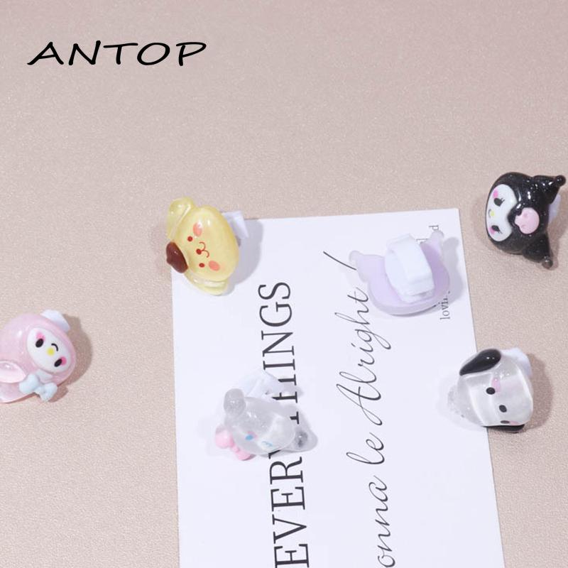 [antop] Gesper Sepatu Sanrio Lucu Tembus Kreatif Aksesori Sepatu Ins Kartun Manis Sepatu Gesper