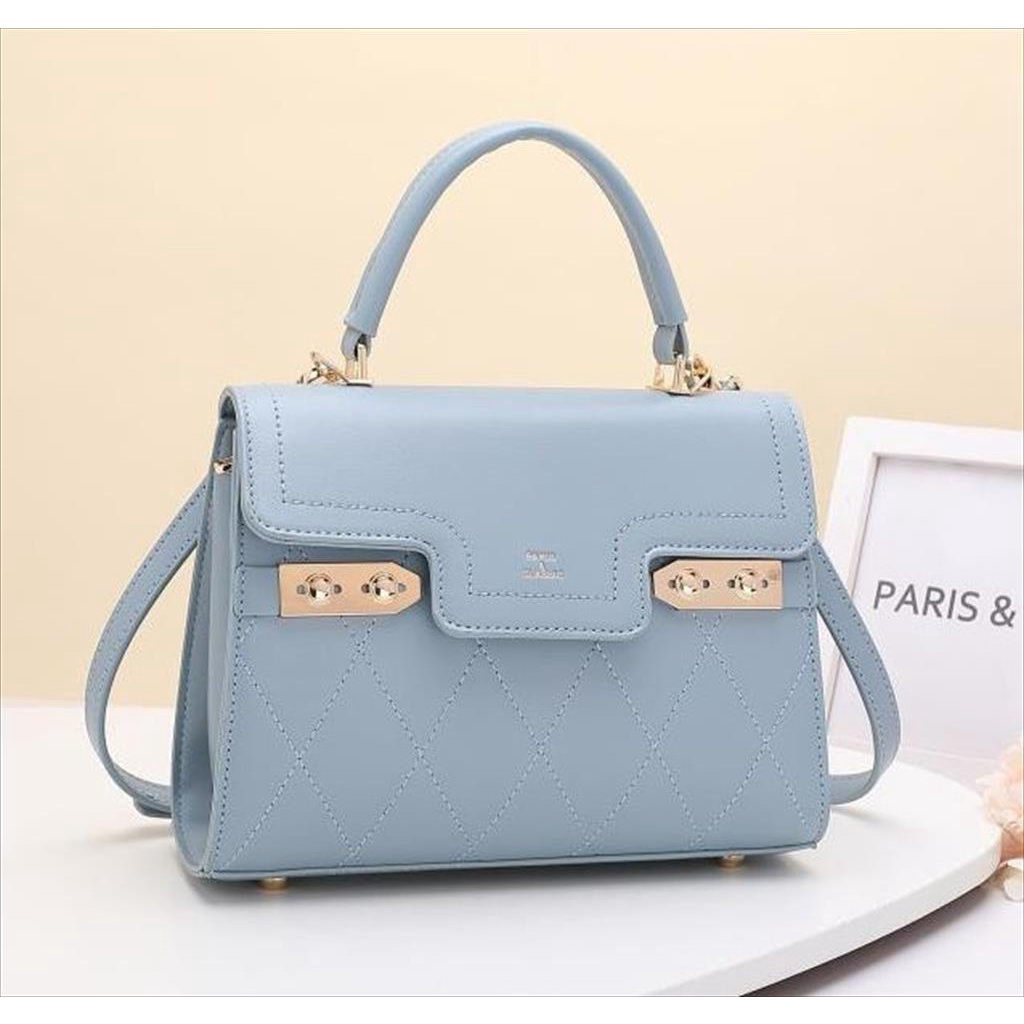 Paris Classic Tas Import Fashion Wanita Tas Original Branded Handbag Top Handle Bag Wanita Tas Selempang Jinjing Wanita [3271]