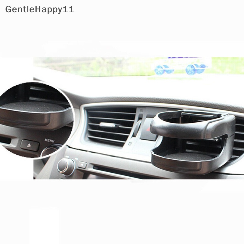 Gentlehappy Hitam Aksesoris Mobil Minuman Cup Holder Ventilasi Udara Clip-on Mount Water Bottle Stand id