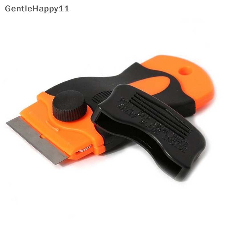 Gentlehappy Alat Pencabut Stiker Mobil Plastik Edge Blade Razor Scraper Set Jendela Spatula Tools id