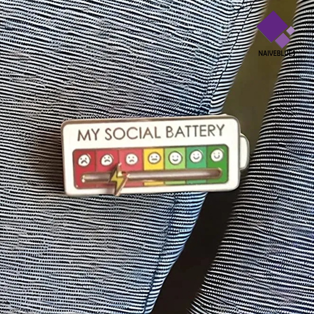 &lt; Naiveblues &gt; Bros Pin Pola Halus Electroplating Geometris Portable Pakaian Dekorasi Tahan Karat Kerahku Pin Aksesoris