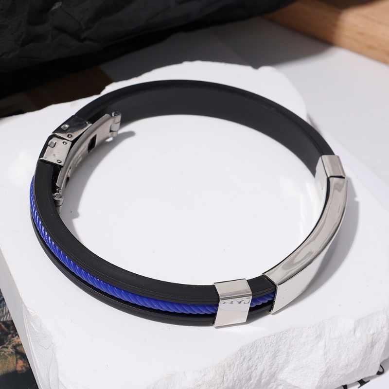 4warna Gelang Pasangan Magnet Stainless Steel/Pria Wanita Kualitas Tinggi Penurunan Berat Badan Energi Gelang Bangles Pelangsing Perhiasan