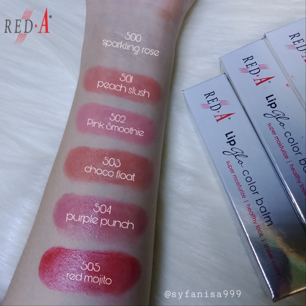 Red-A Lip Glo Color Balm 2gr