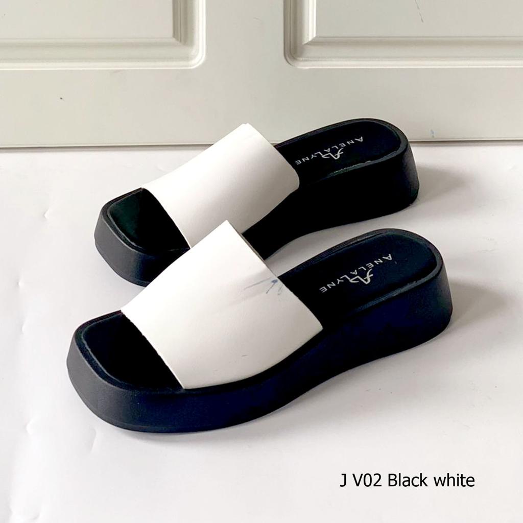 V02  ANELA LYNE  SANDAL / SLOP/ WEDGES ZAHAR BAHAN BERKUALITAS