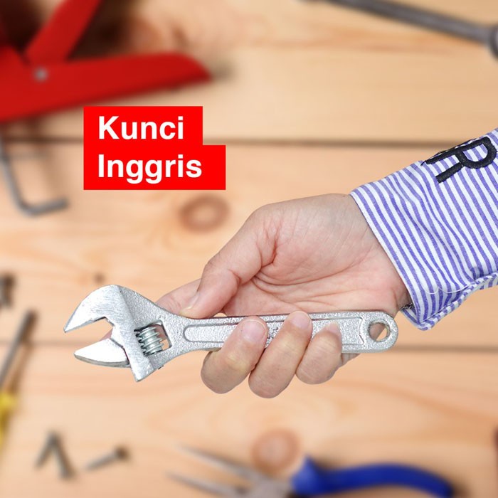 TM552 Tool Kit Set 4 Pcs Test Pen Kunci Inggris L Cutter