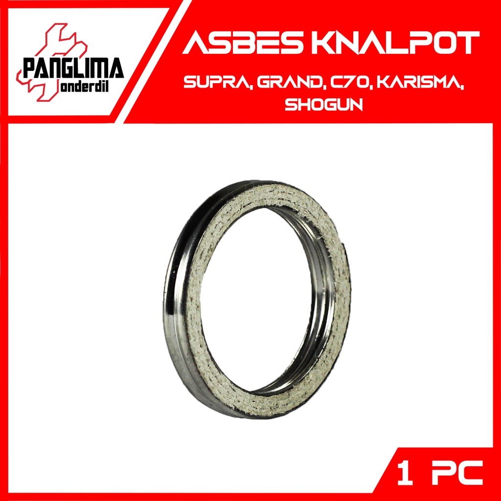 Asbes Knalpot Supra &amp; Grand &amp; C70 &amp; Karisma &amp; Shogun 125 Paking-Packing-Asbes Kenalpot