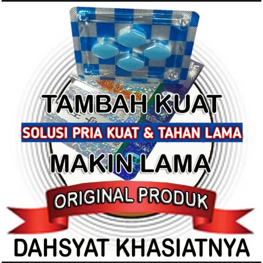Vigra Cina Obat Kuat Pria Tahan Lama Pil Biru China Obat Penambah Stamina Pria Dewasa