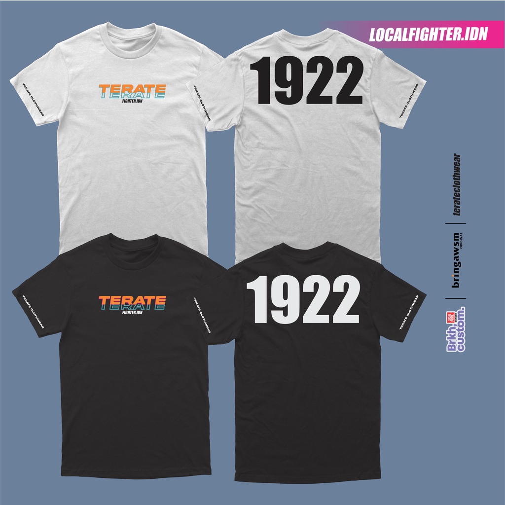 KAOS TERATE INDONESIA KAOS PSHT V2 KAOS DISTRO PREMIUM