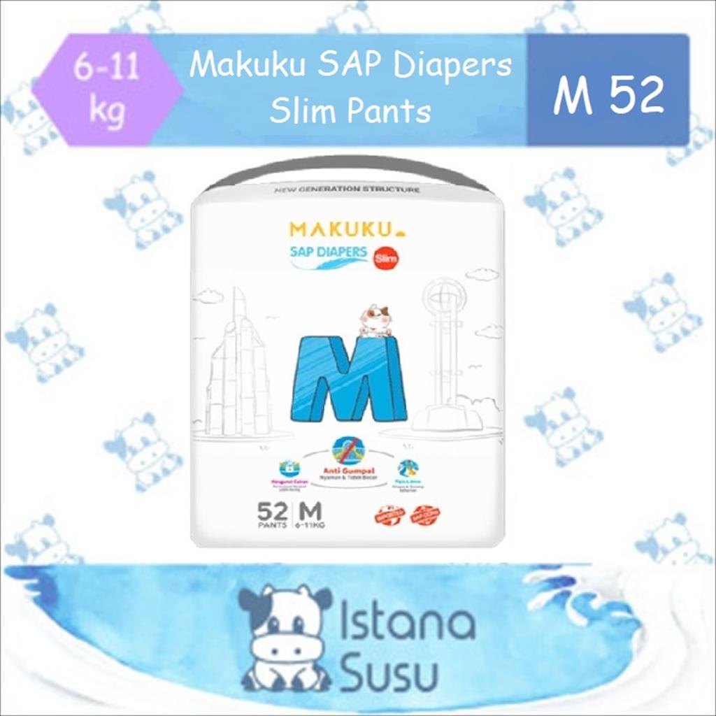 Makuku SAP Diapers Slim Pants M 52