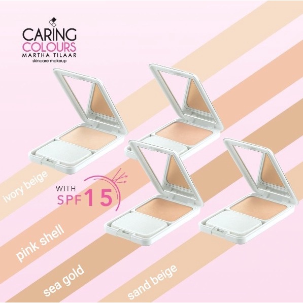 ★ BB ★ Caring Colours Extra Protection Dual Action Cake - Martha Tilaar