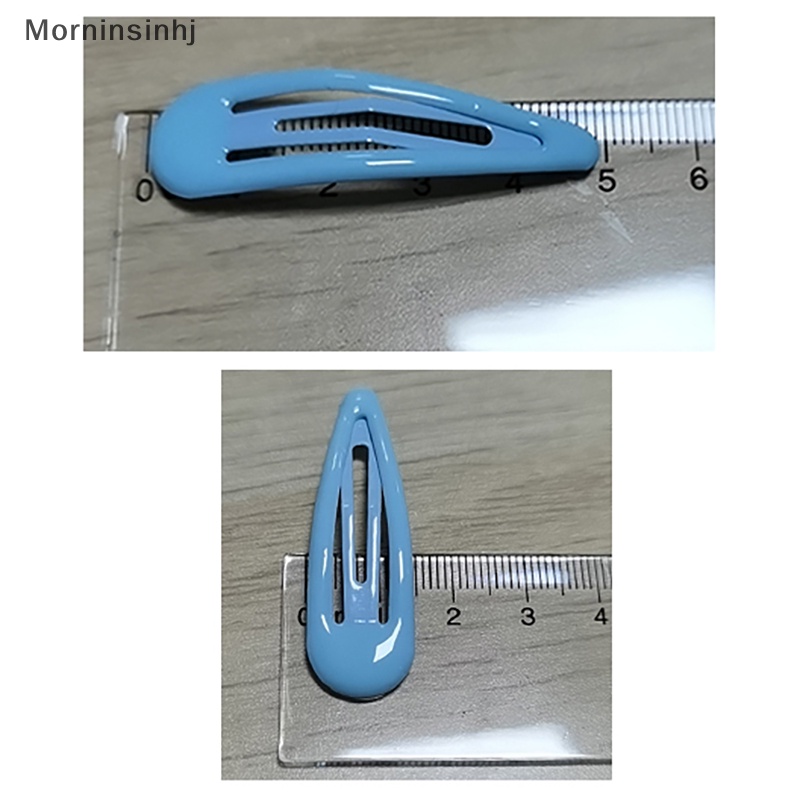 Mornin 5Pcs /set Jepit Rambut Bentuk Tetesan Air Warna Permen Lucu Untuk Klip Rambut Anak Perempuan Hairpin id