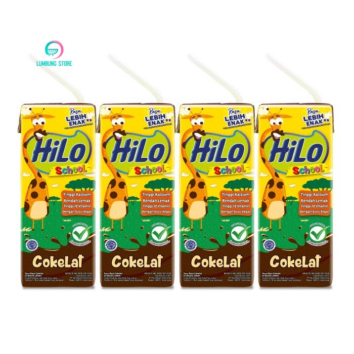 

HiLo School Chocolate 200ml Ready to Drink (4 Pcs)