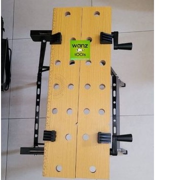 100KG beban Folding Work Bench Portable | Meja Kerja Tukang Press Clamp