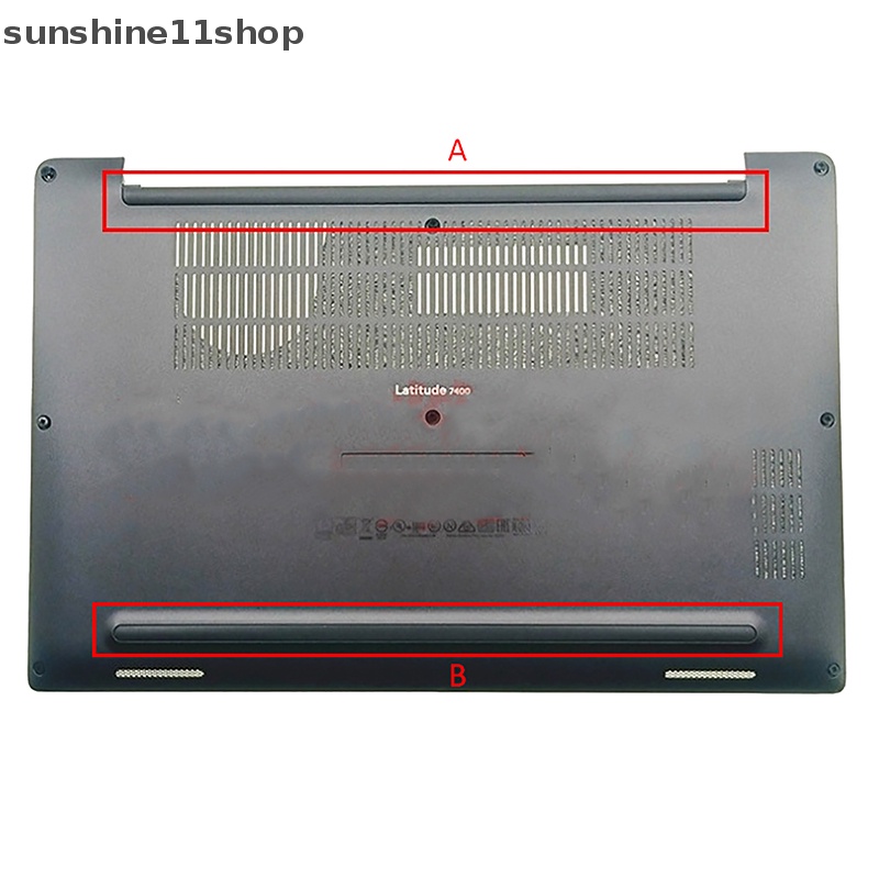 Sho 1Pc Karet Strip Laptop Bottom Shell Cover Foot Pad Untuk Dell Lintang7400E7400 Non-Slip Bumper Kaki Strips N