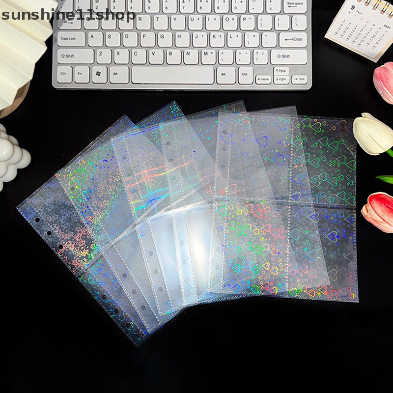 Sho A5 Binder Sleeves 1P 2P 4P Pengikat Album Foto Transparan Refill Inner Sleeves N