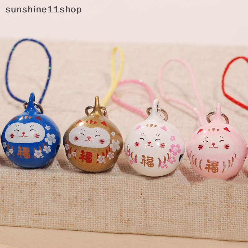 Sho Ponsel Ch Anime Lucu Gantungan Kunci Desain Baru Kualitas Tinggi Logam Kucing Bell USB Flash Drive Lanyard Tali N